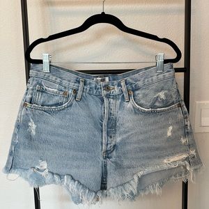 AGOLDE denim shorts